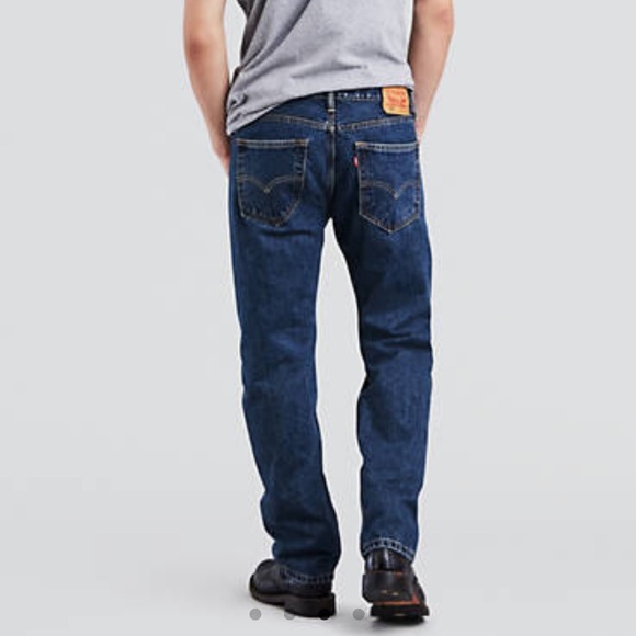 Levi 505™ Regular Fit Jeans - Picture 1 of 8